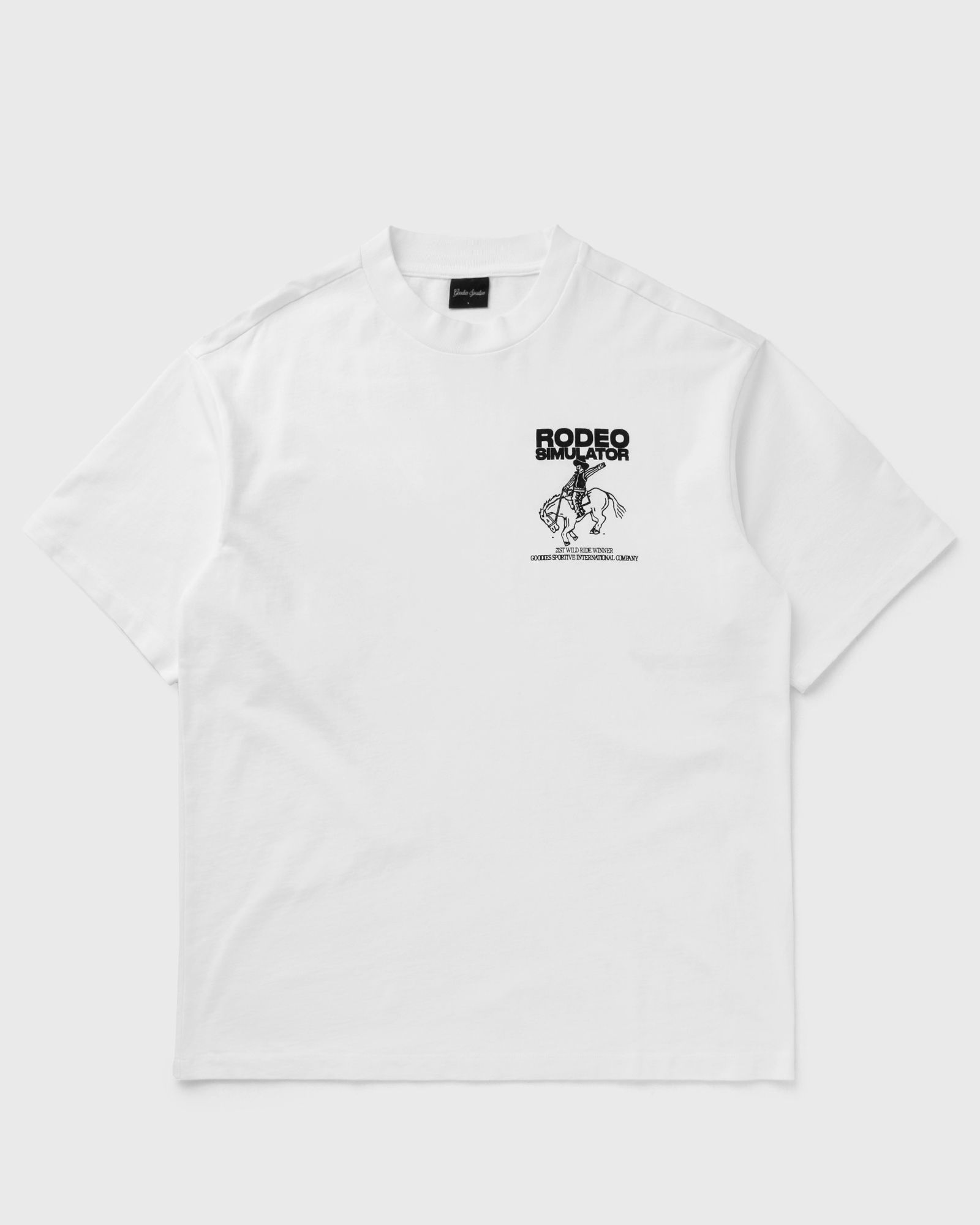 Goodies Sportive RODEO SIMULATOR WHITE TEE, white
