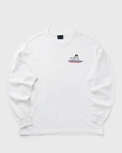 Goodies Sportive WHOLE MEAL LONG SLEEVE TEE, white