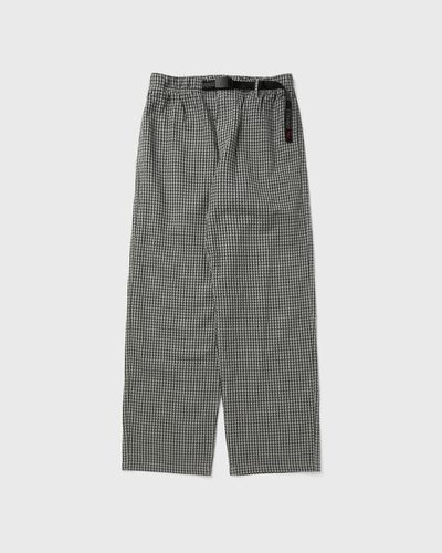 Gramicci DOBBY PLAID GRAMICCI PANT STRAIGHT FIT, brown