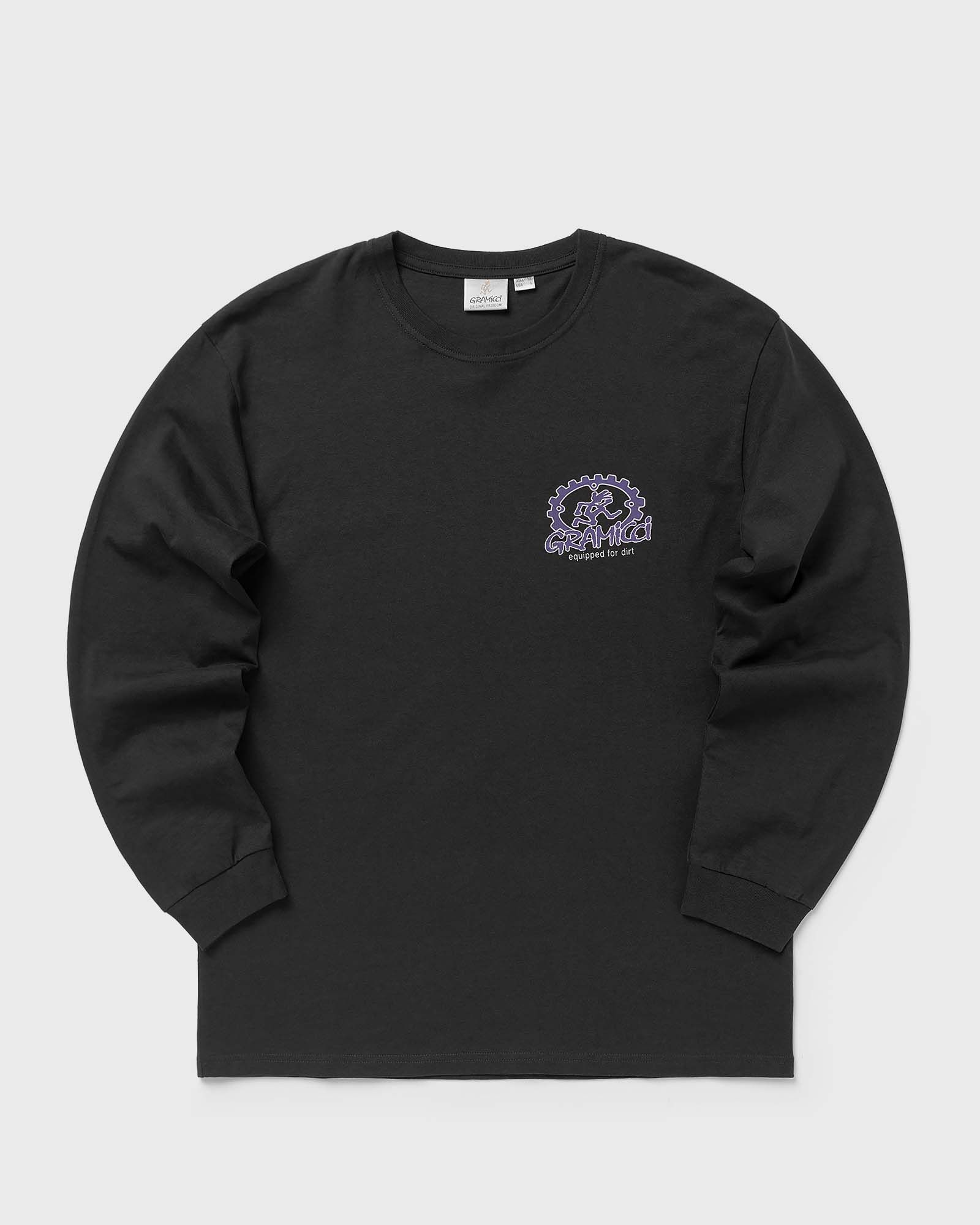 Gramicci EQUIPPED FOR DIRT L/S TEE, black