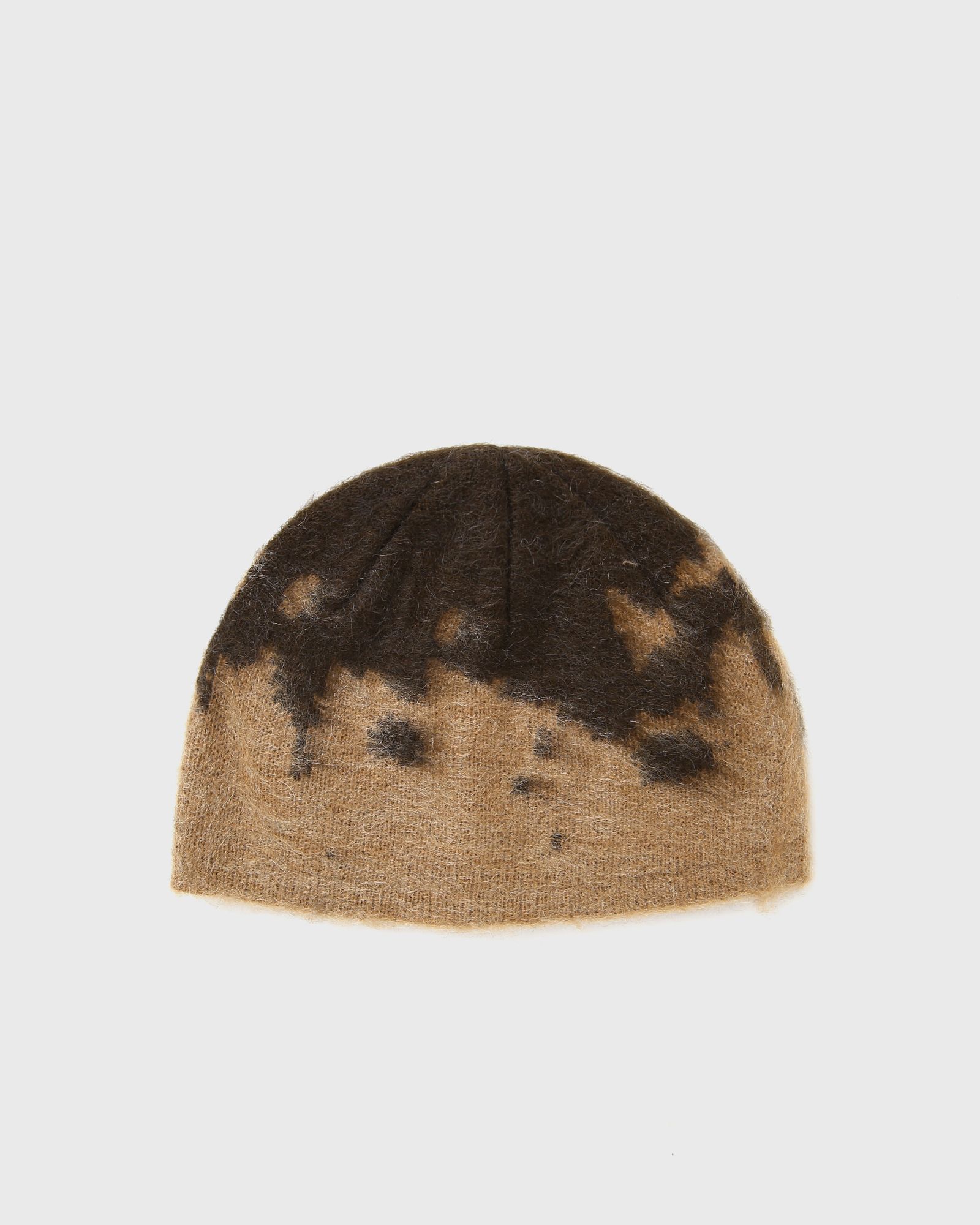 Gramicci MOHAIR SPLATTER BEANIE, beige