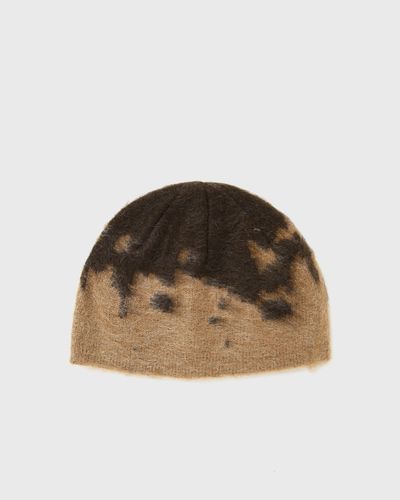 Gramicci MOHAIR SPLATTER BEANIE, beige