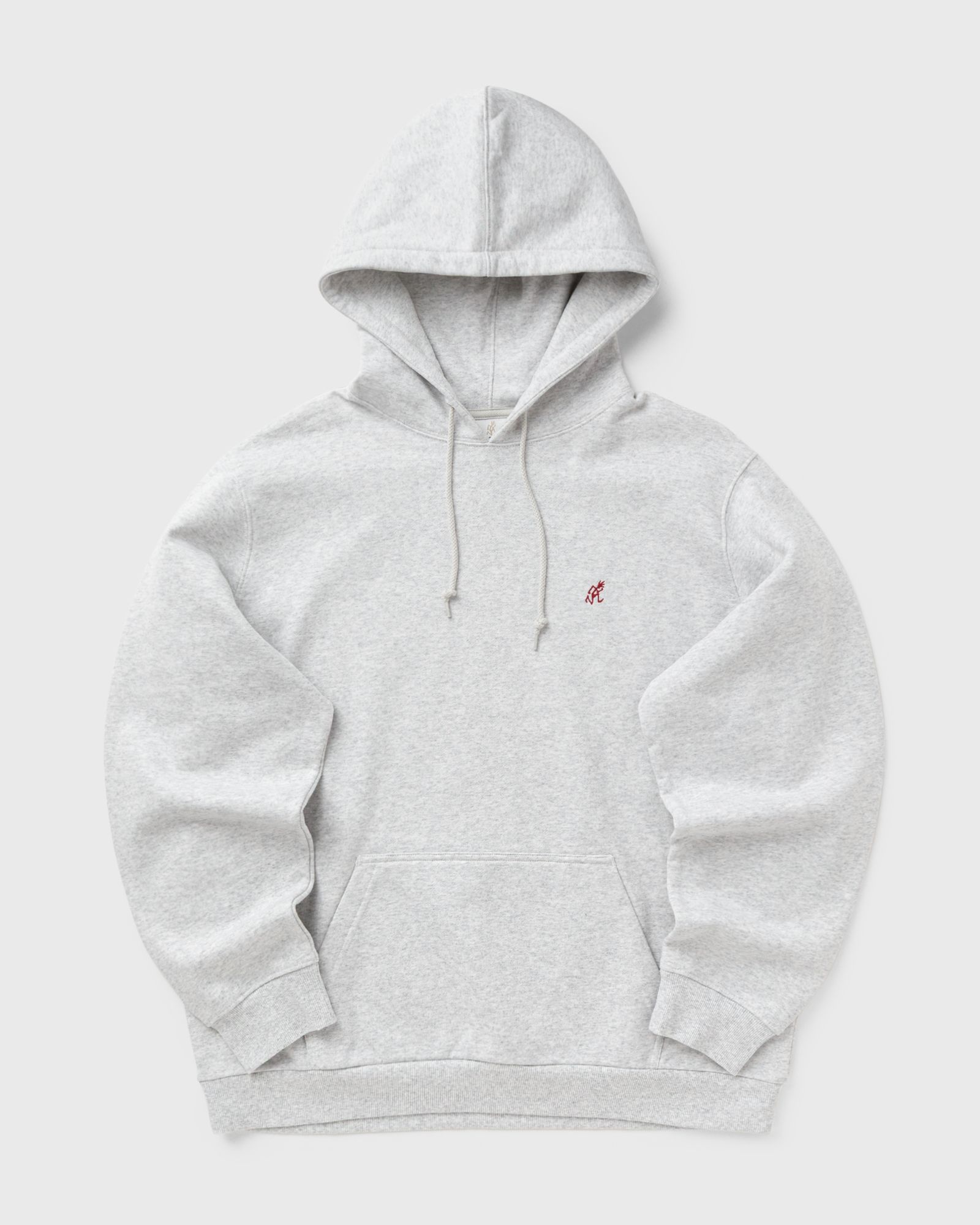 Gramicci ONE POINT HOODED SWEATSHIRT, grey