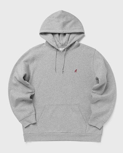 Gramicci ONE POINT HOODED SWEATSHIRT, grey