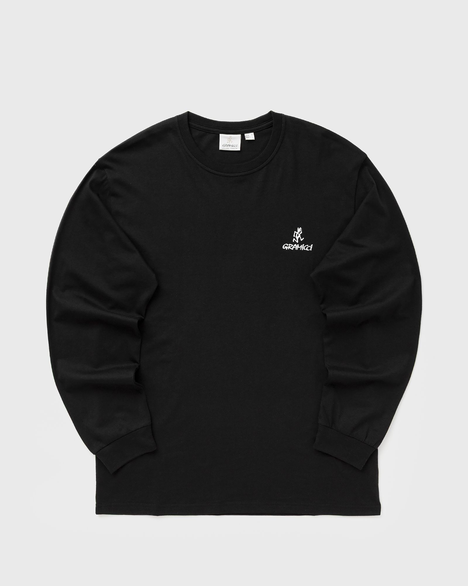Gramicci ONE POINT LOGO L/S TEE, black