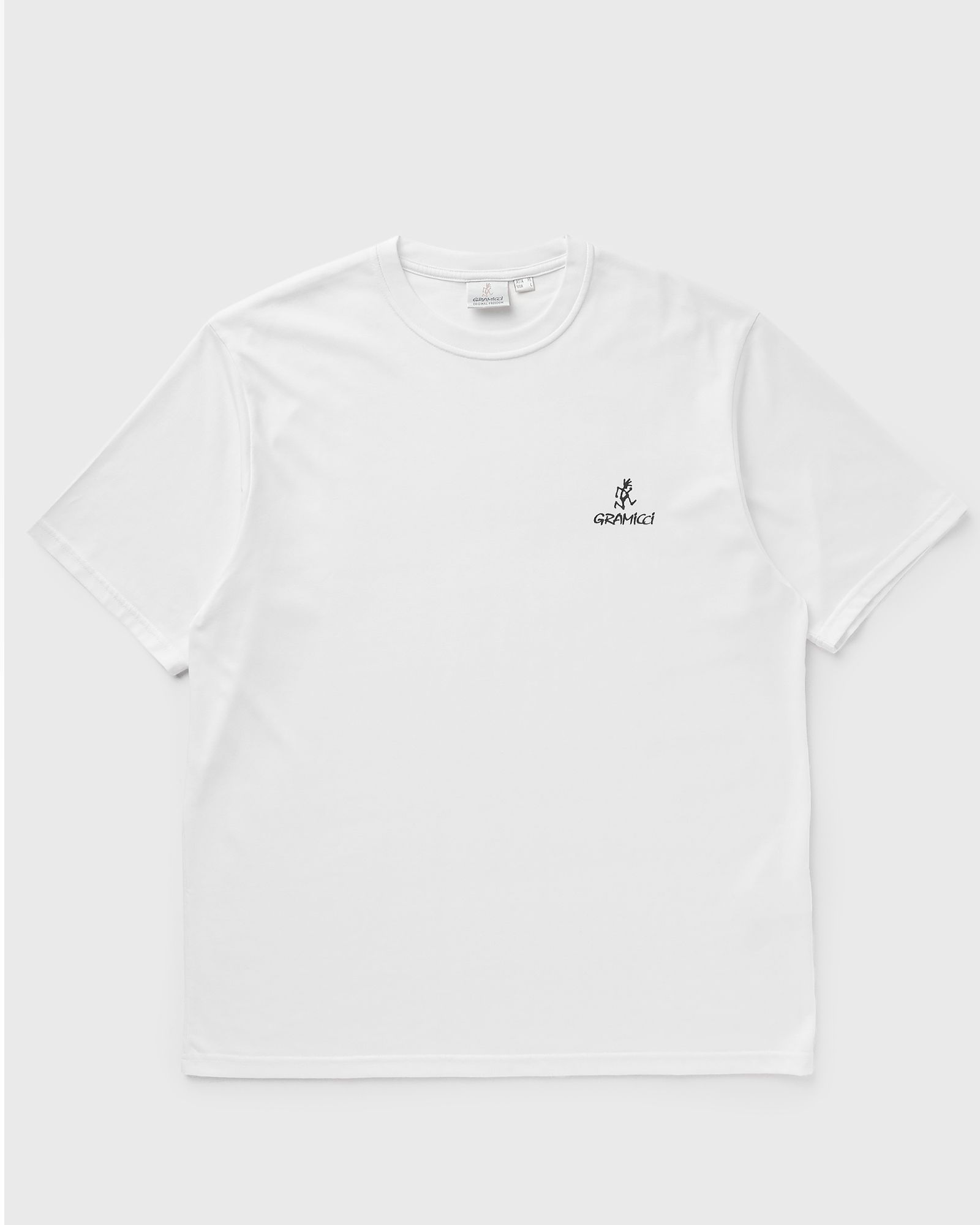 Gramicci ONE POINT LOGO TEE, white