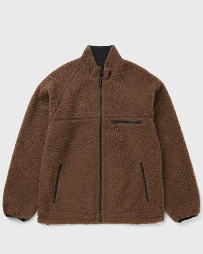 Gramicci REVERSIBLE SHERPA JACKET, brown