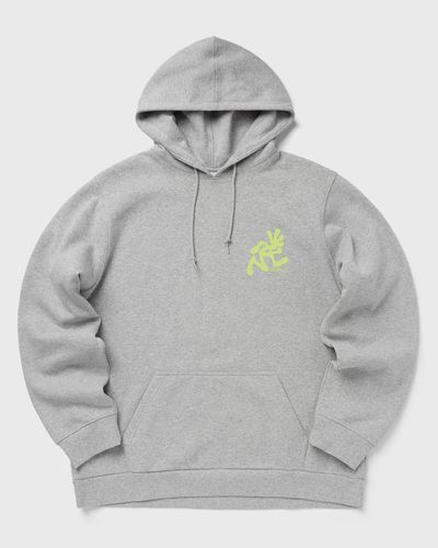 Gramicci RUNNING MAN HOODED SWEATSHIRT, grey