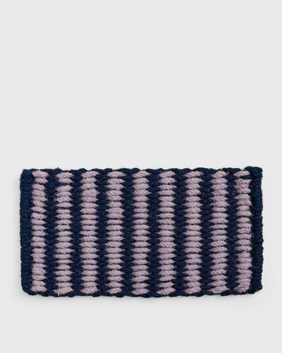 Hay Coco Door Mat-Stripe Wide, multi|purple