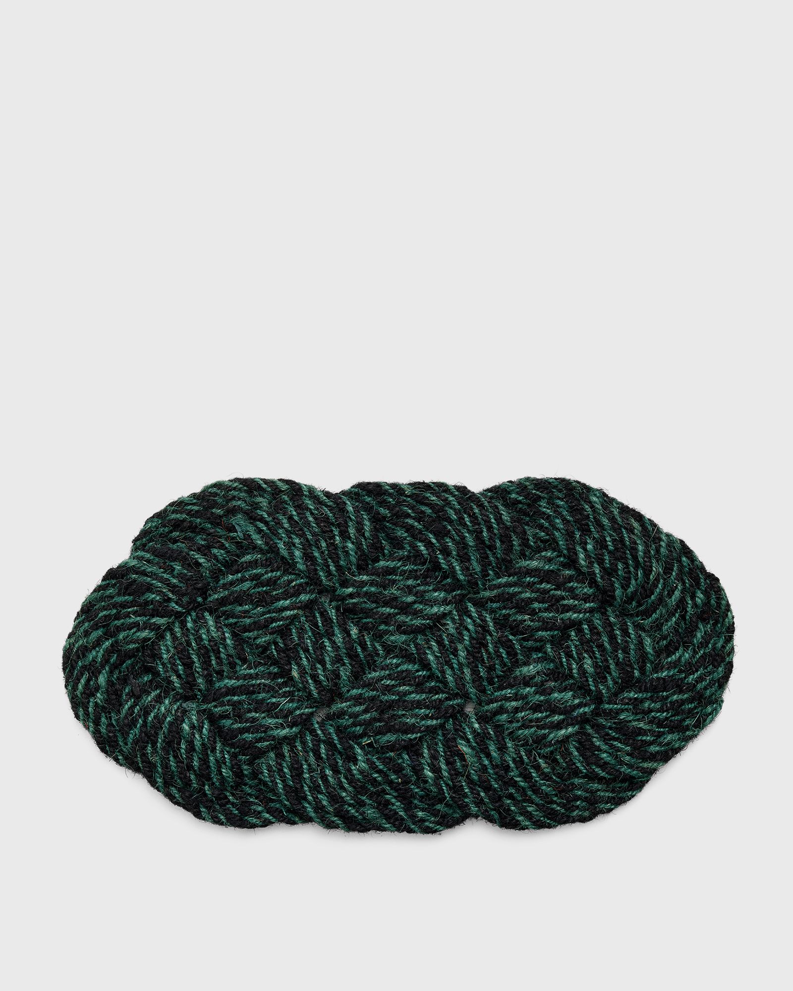 Hay Coco Door Mat Swirl, green