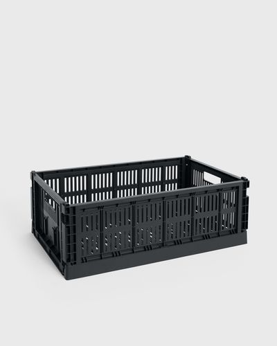 Hay Colour Crate Large, black