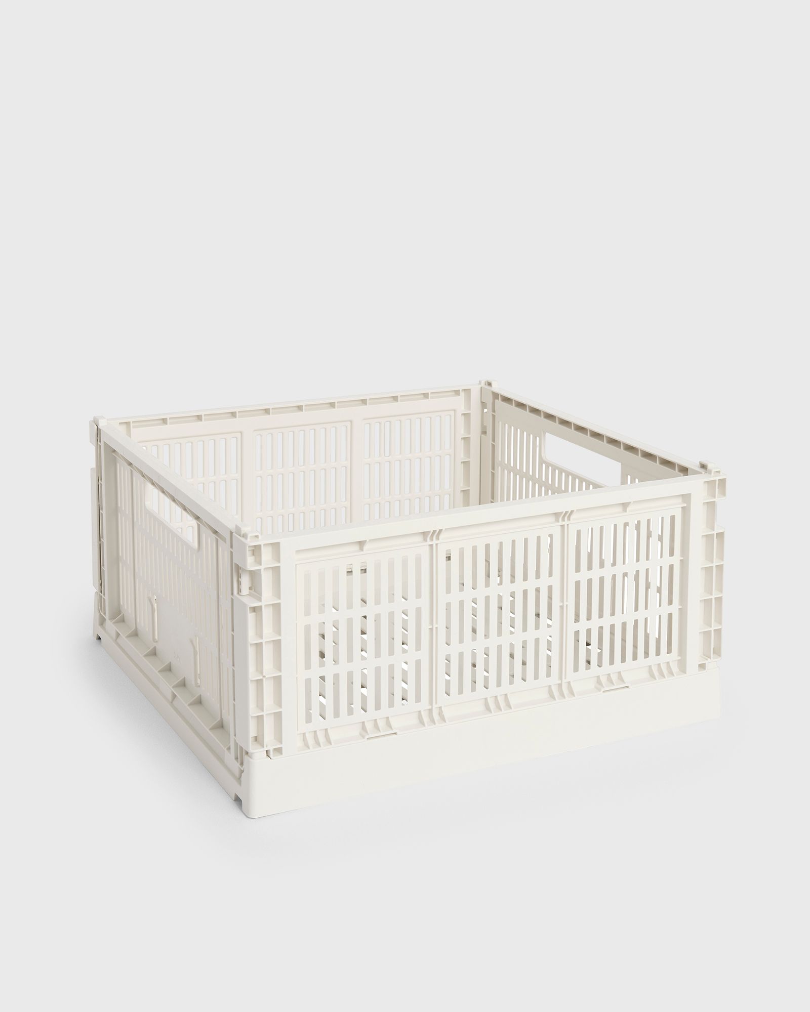 Hay Colour Crate Large Square, white