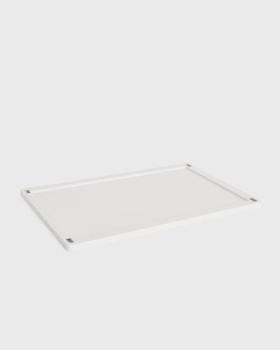 Hay Colour Crate Lid Plastic Large, white