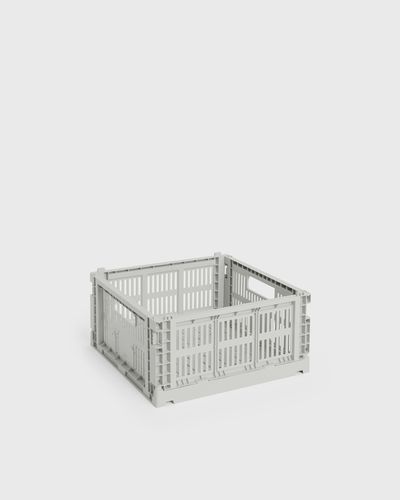 Hay Colour Crate Medium Square, grey