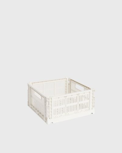 Hay Colour Crate Medium Square, white