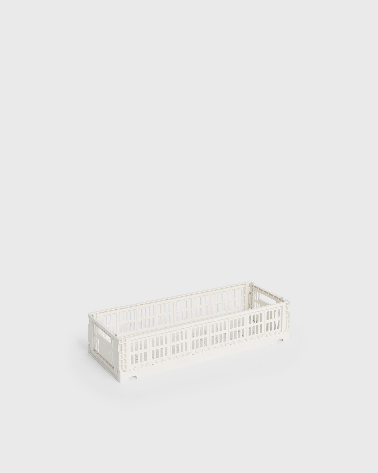 Hay Colour Crate Mini Oblong, white
