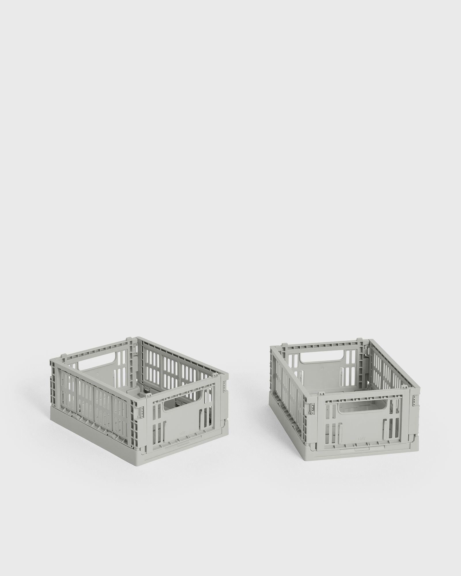 Hay Colour Crate Mini Set of 2, grey
