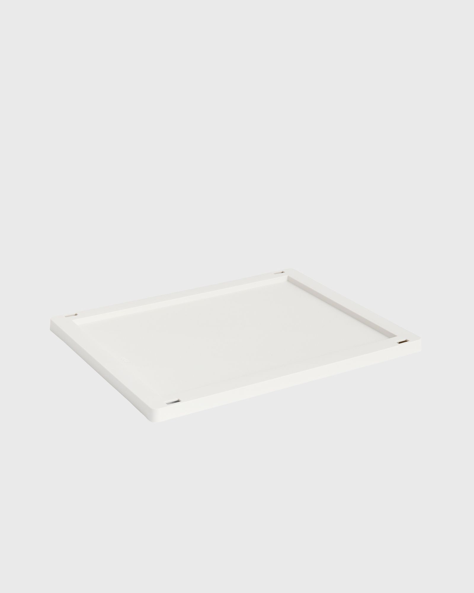 Hay Colour Crate Lid Plastic Medium, white