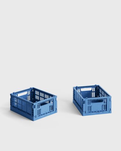 Hay Colour Crate Mini Set of 2, blue