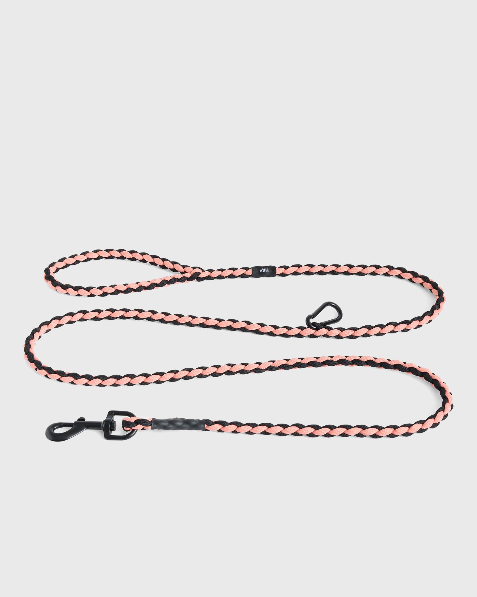 Hay HAY Dogs Leash Braided Adjustable M/L, pink