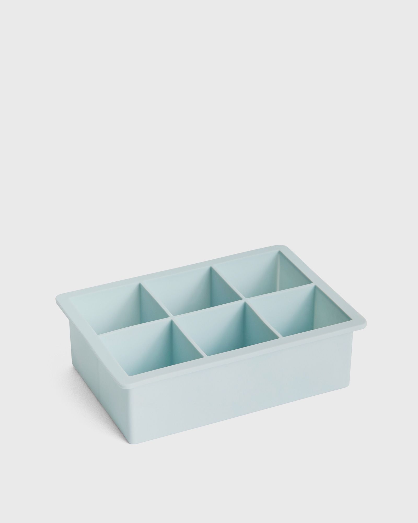 Hay Ice Cube Tray 6 Cubes XX-Large, blue