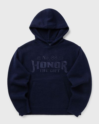 Honor The Gift ART KNIT HOODIE, blue