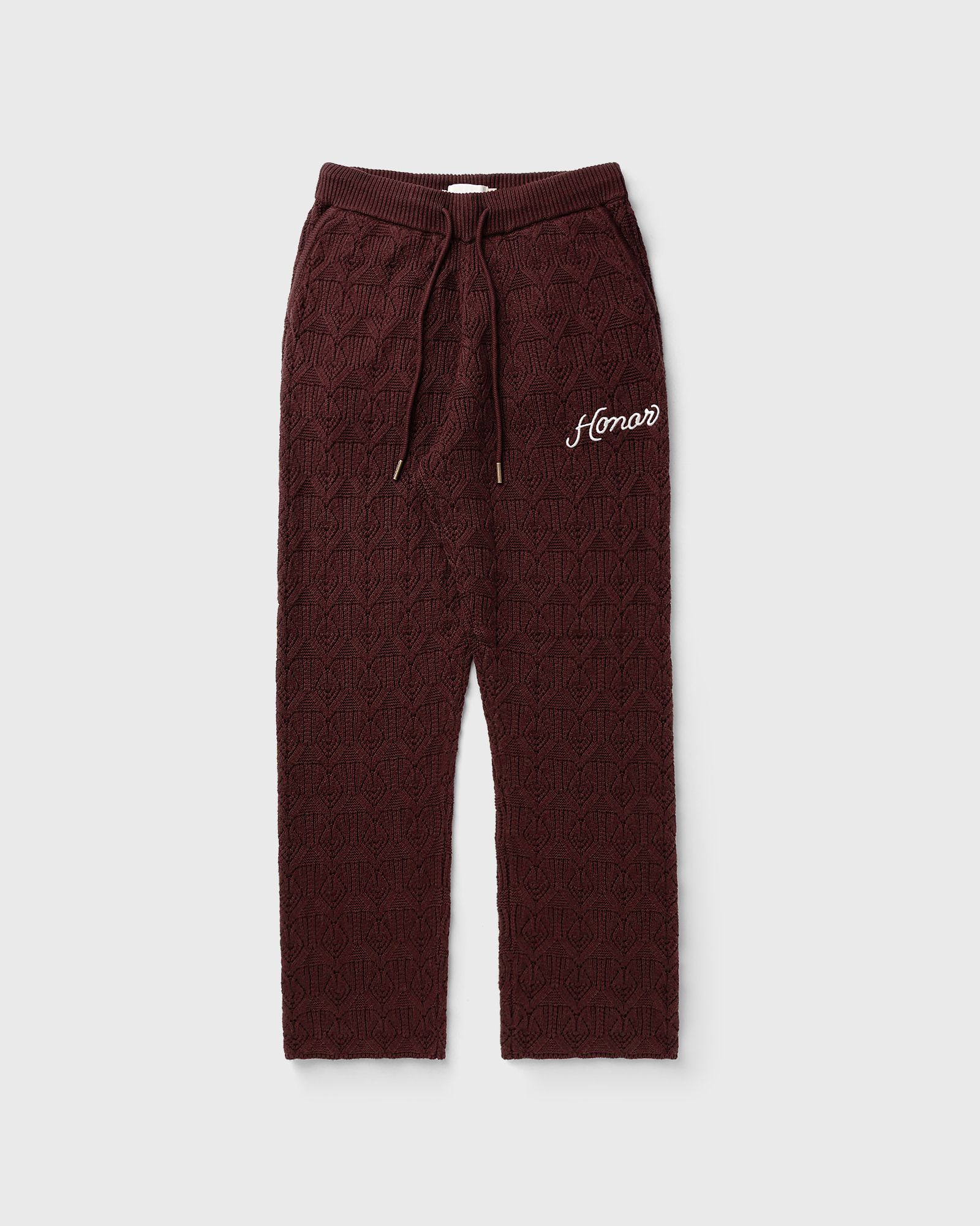 Honor The Gift CABLE KNIT PANT, red