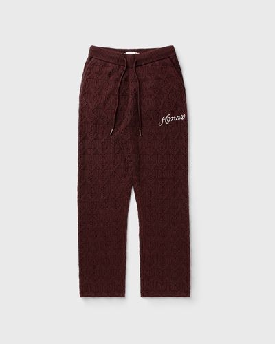 Honor The Gift CABLE KNIT PANT, red
