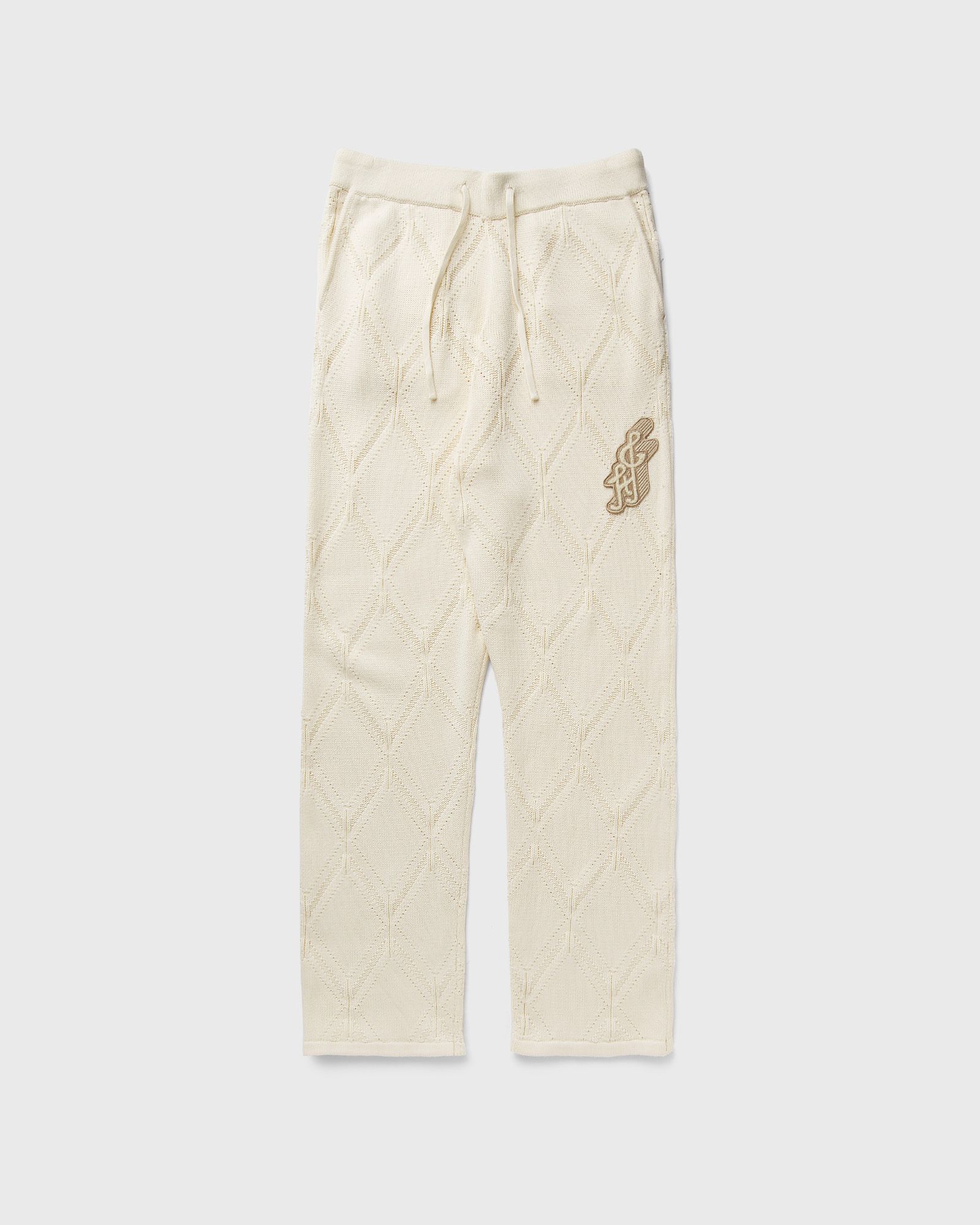 Honor The Gift DIAMOND KNIT PANT, beige