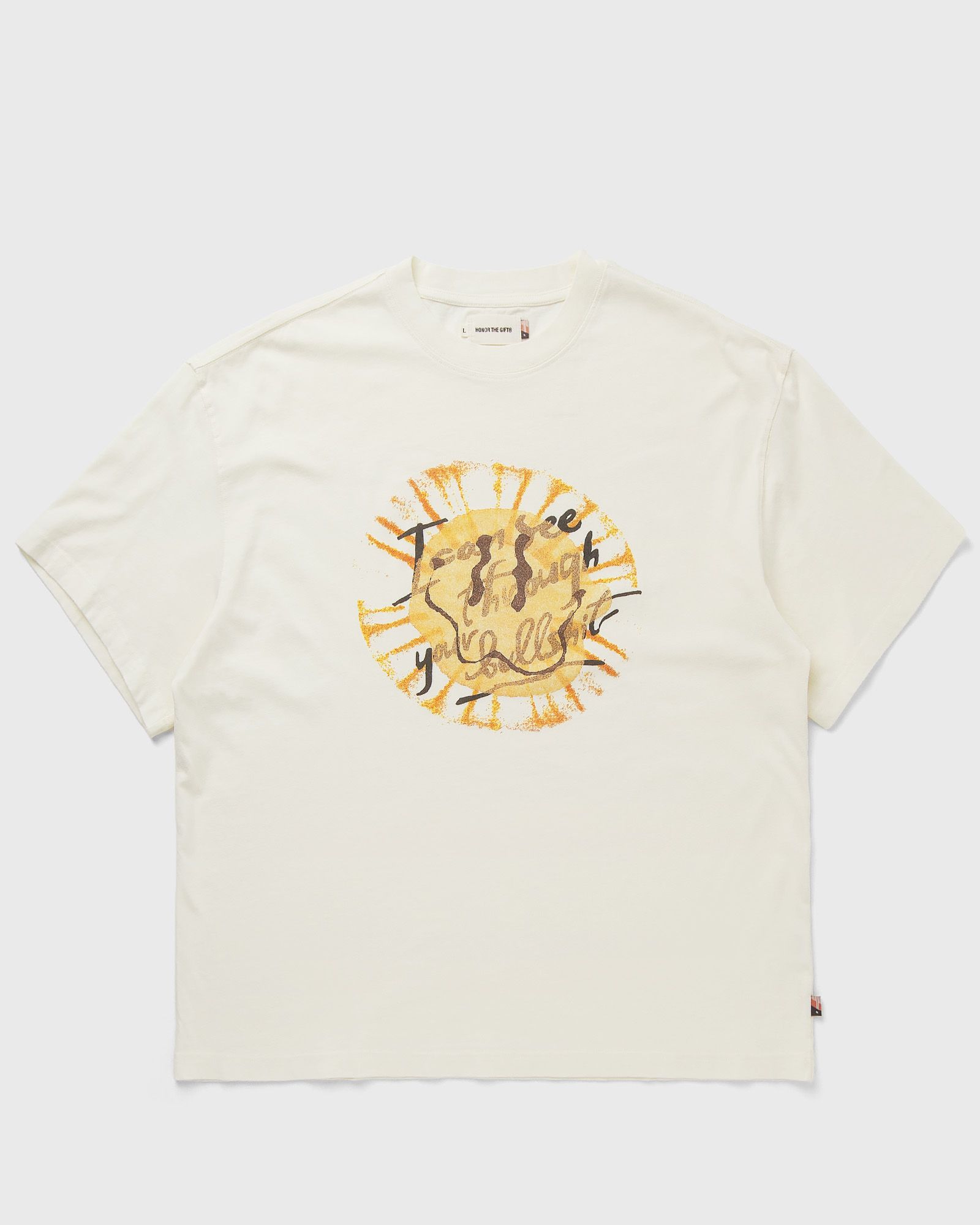 Honor The Gift I CAN SEE THROUGH YOUR BULLSHIT S/S TEE, white
