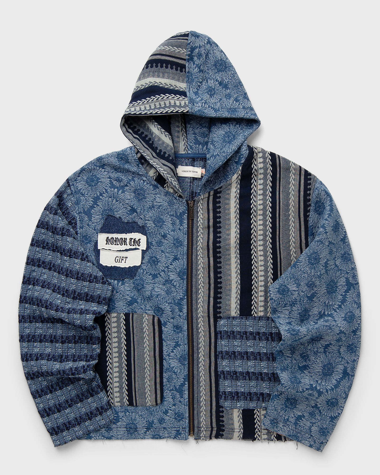 Honor The Gift INDIGO TAPESTRY HOODIE, blue