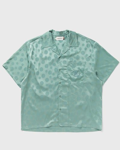 Honor The Gift POLKA DOT CAMP SHIRT, green