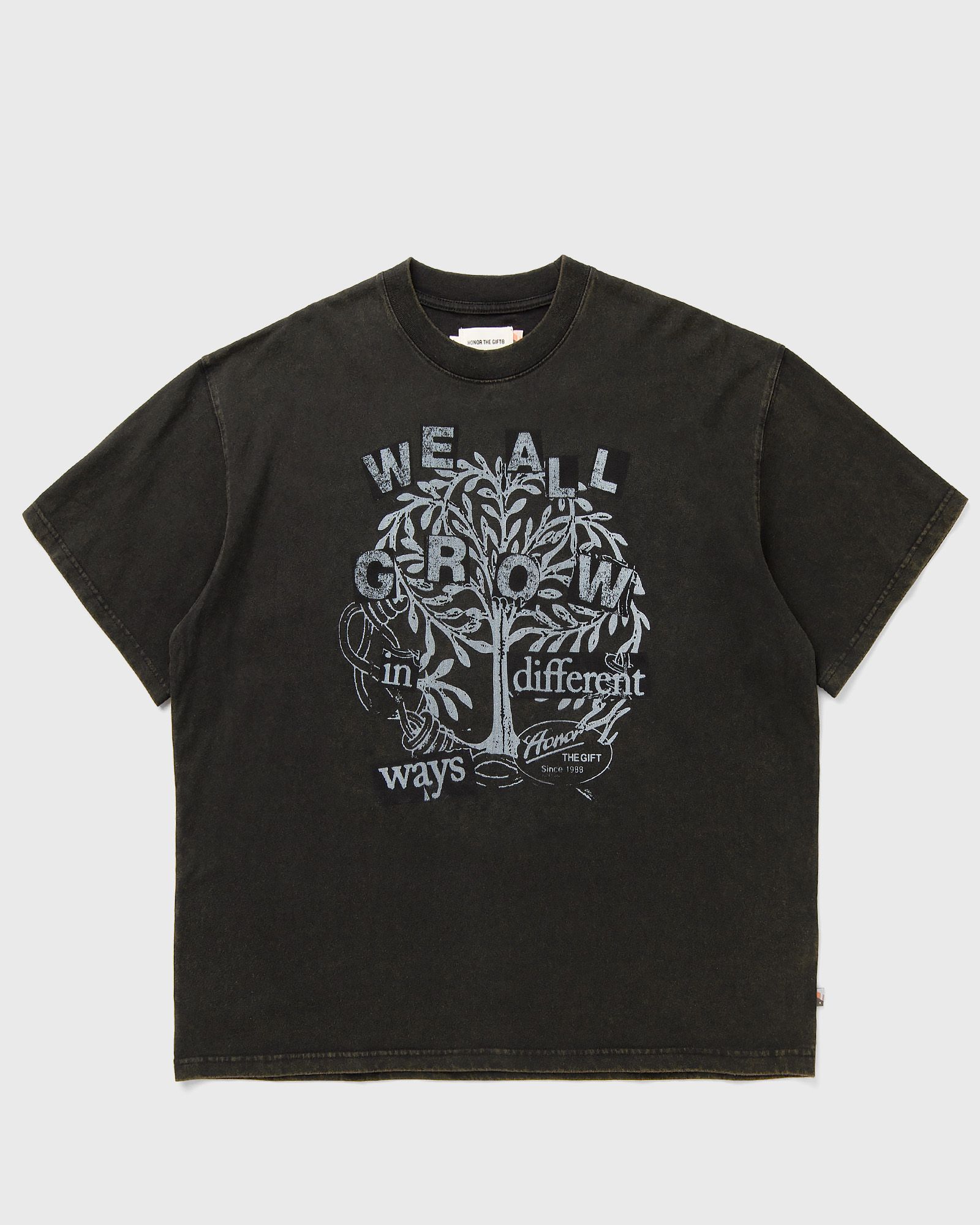Honor The Gift WE ALL GROW TEE, black