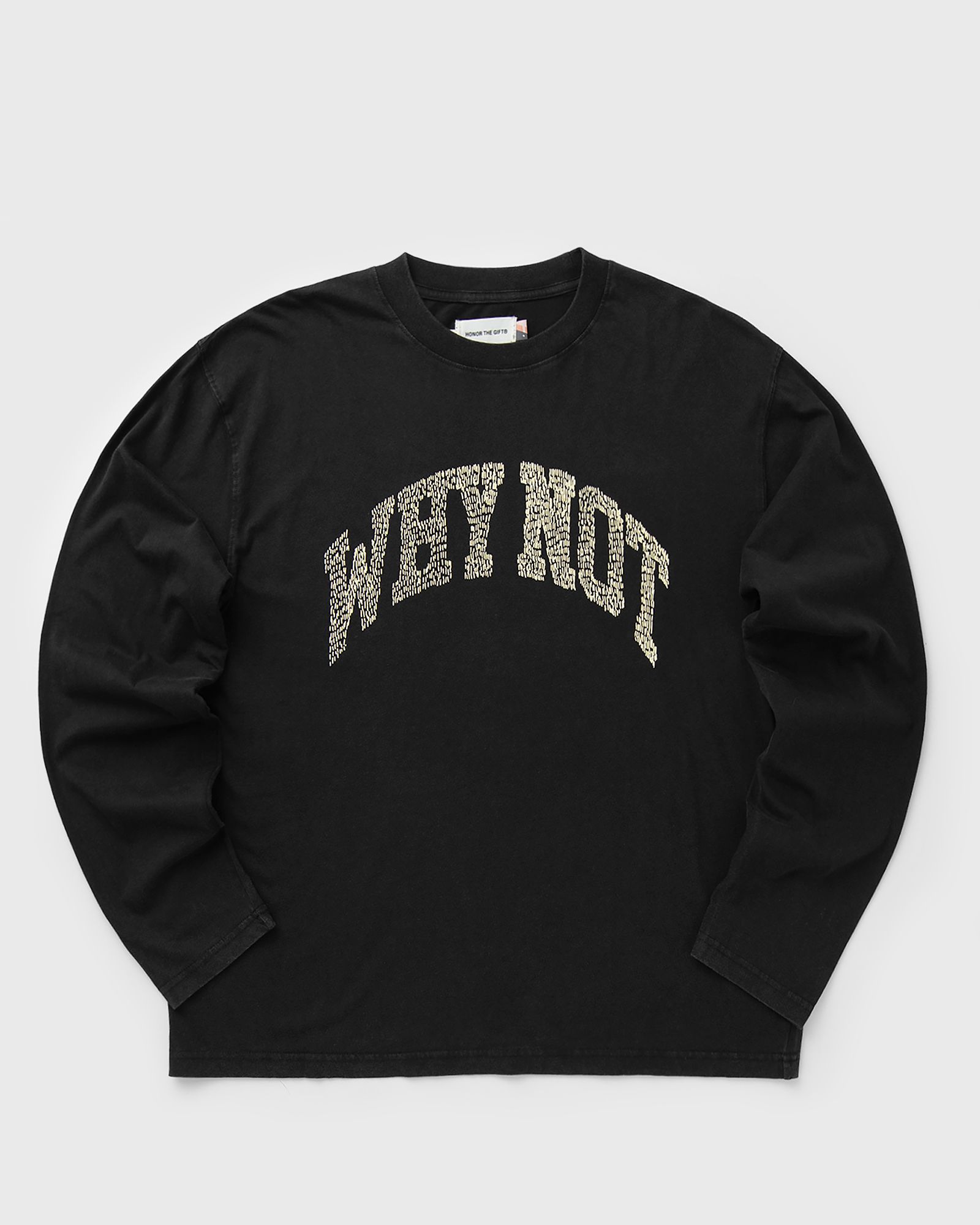 Honor The Gift WHY NOT LS, black