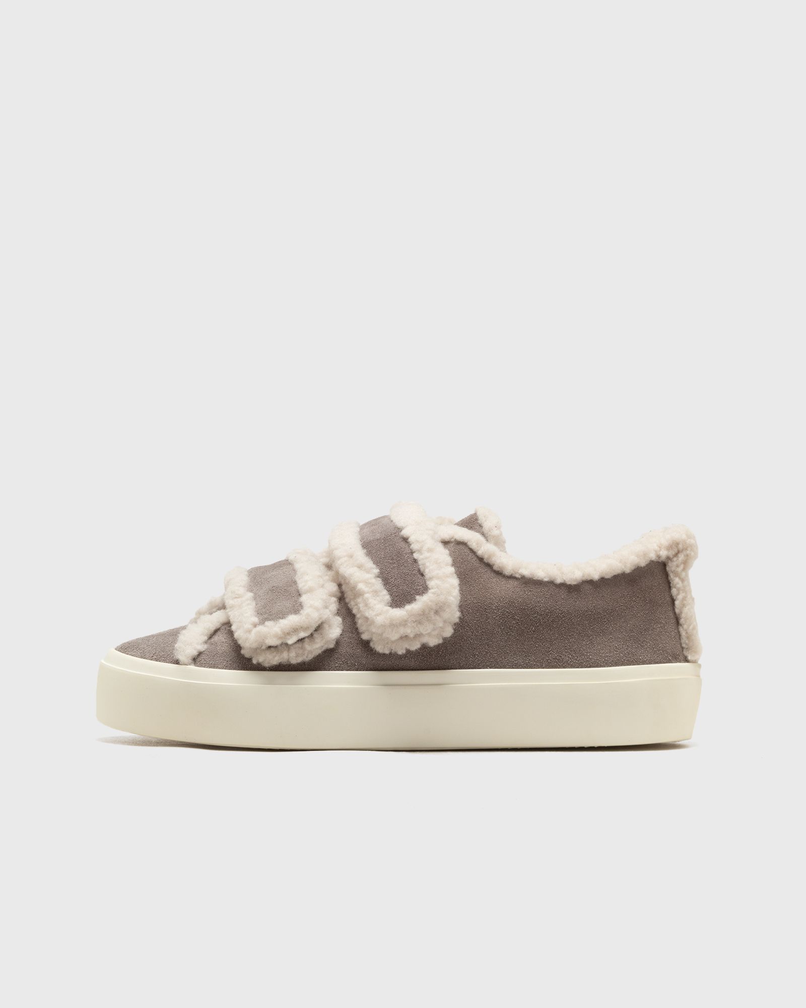 INUIKII SHEARLING LOW VELCRO, grey