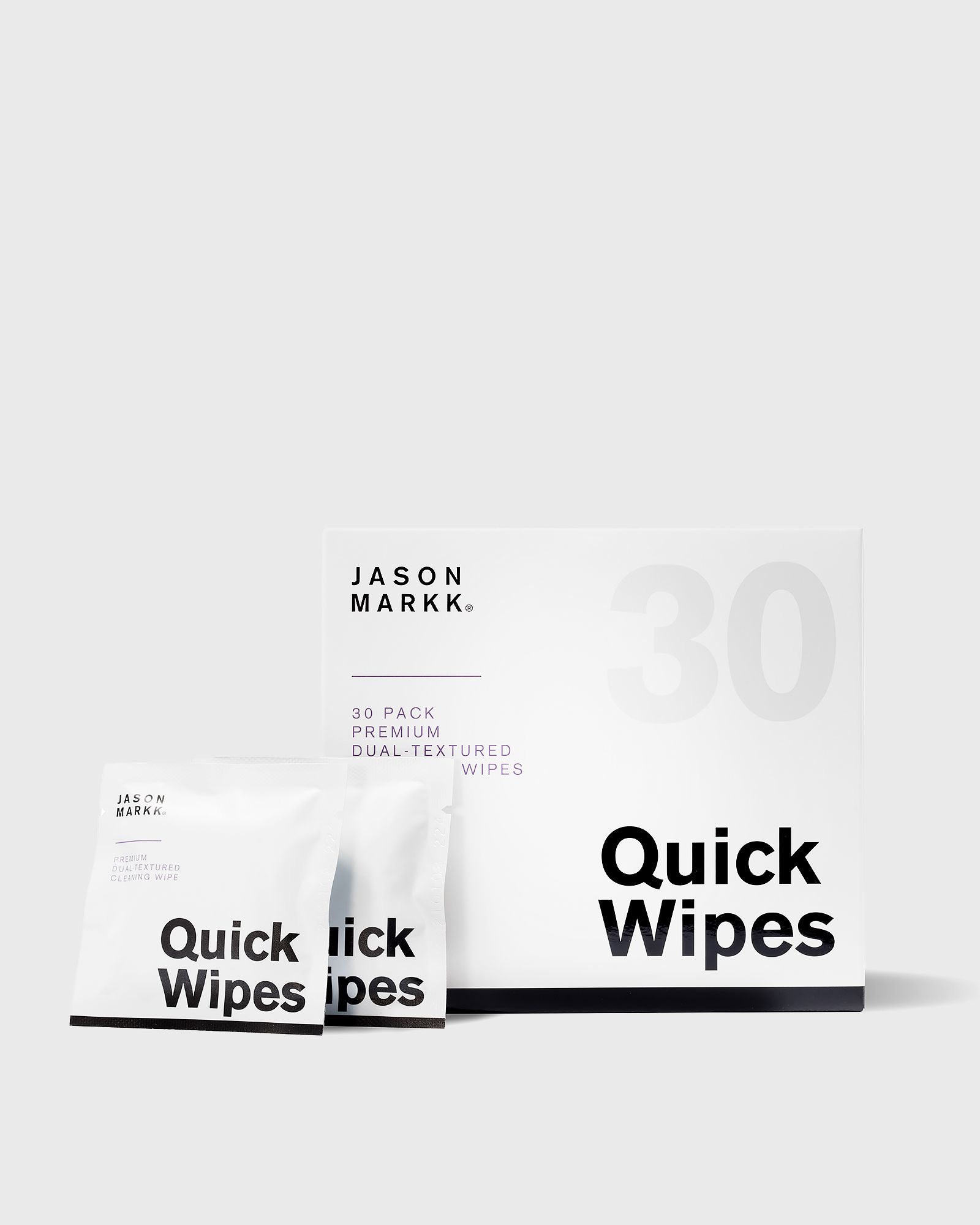 Jason Markk Quick Wipes Box of 30, white