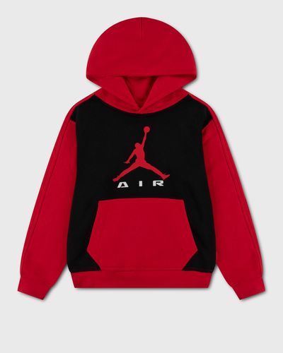Jordan AIR HBR PO HOODIE, black|red