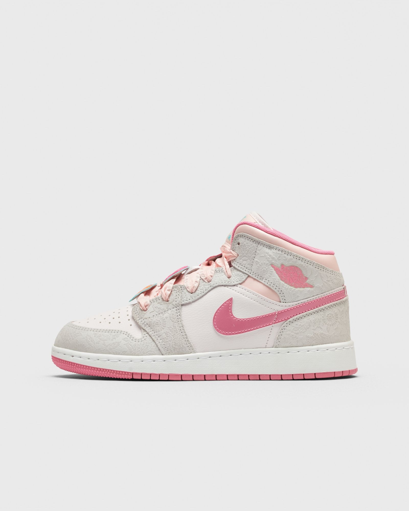 Jordan AIR JORDAN 1 MID SE (GS), grey|white