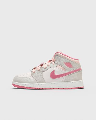 Jordan AIR JORDAN 1 MID SE (GS), grey|white