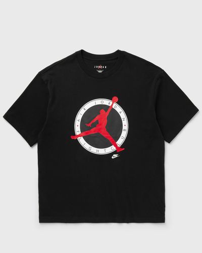Jordan AJ FLT CLB SS CREW, black