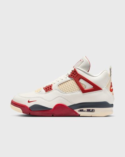 Jordan BIKE AIR x Nigel Sylvester x Air Jordan 4 'Brick After Brick', red|white
