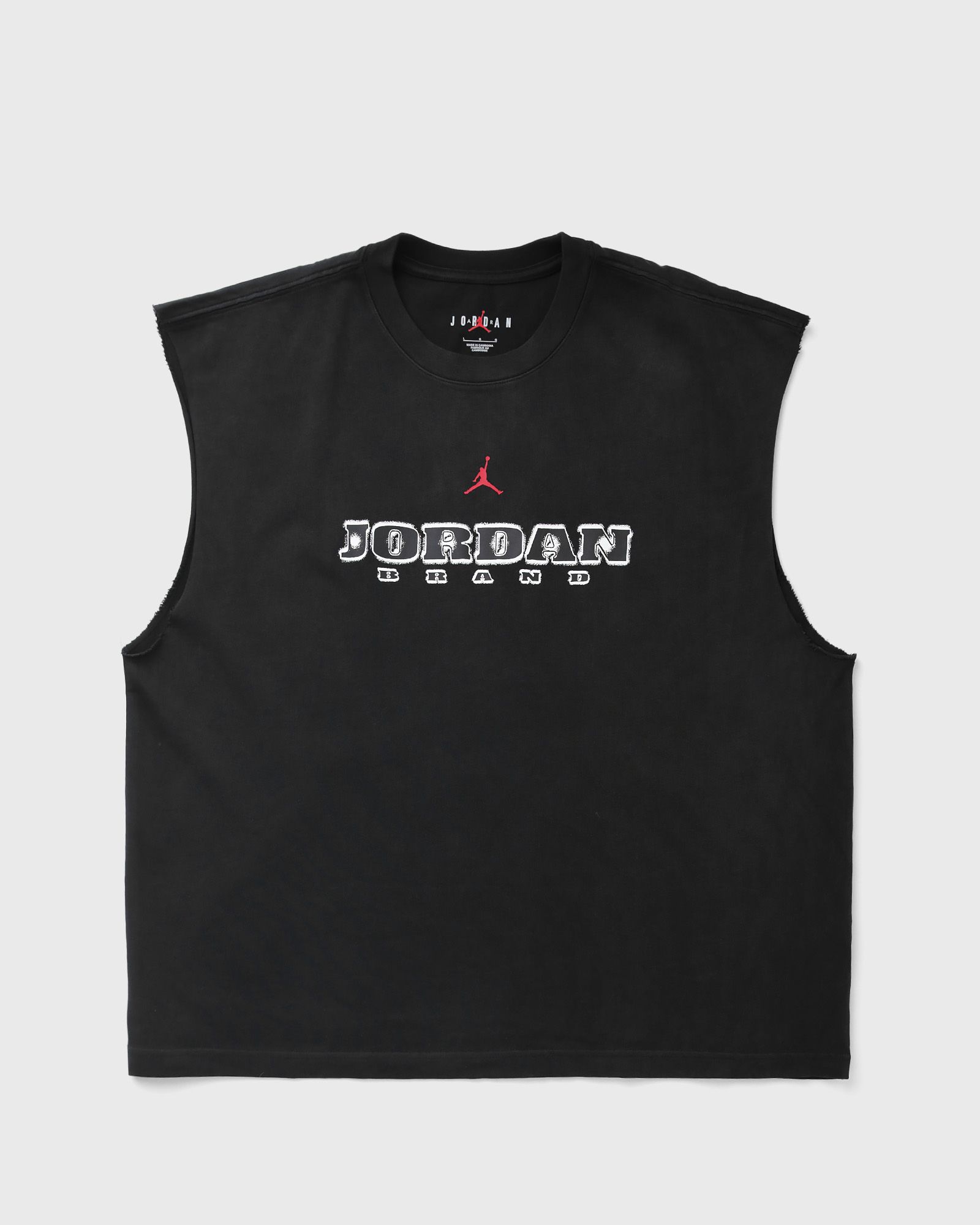 Jordan BRK GFX SLVLS MSCLE TOP, black