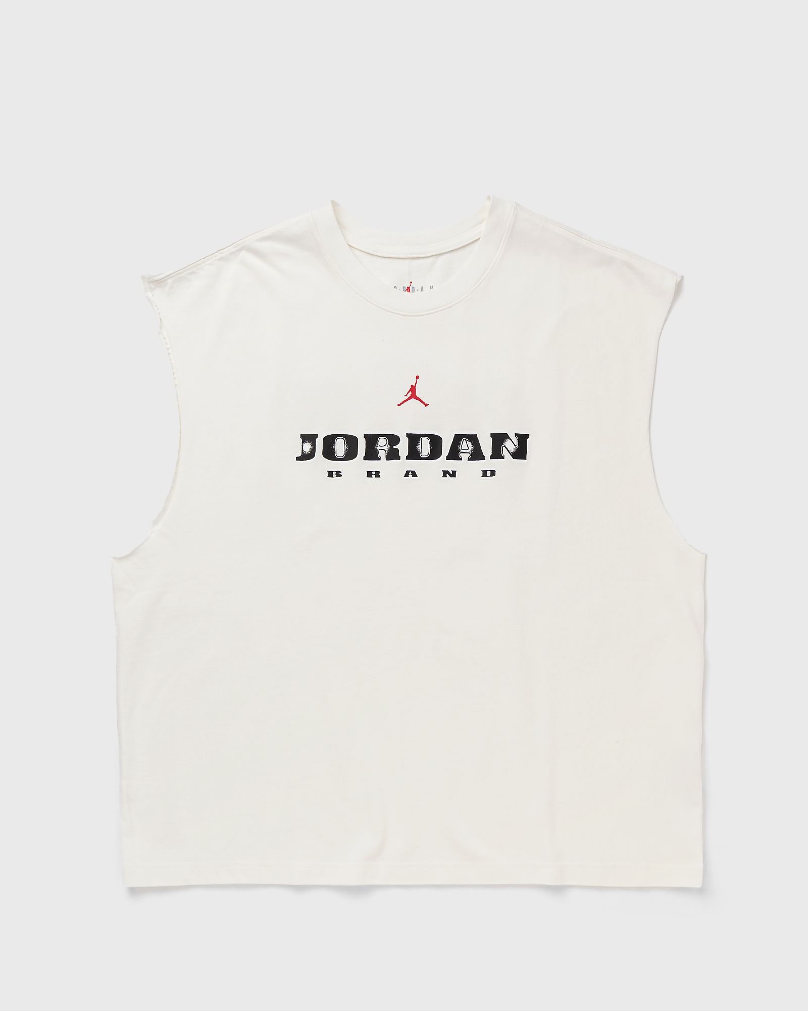 Jordan BRK GFX SLVLS MSCLE TOP, white