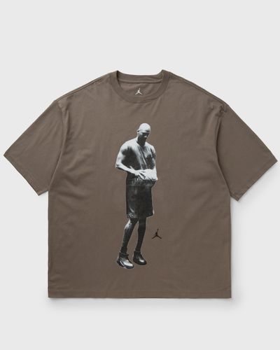Jordan DF SPT STMT GFX SS CREW, brown