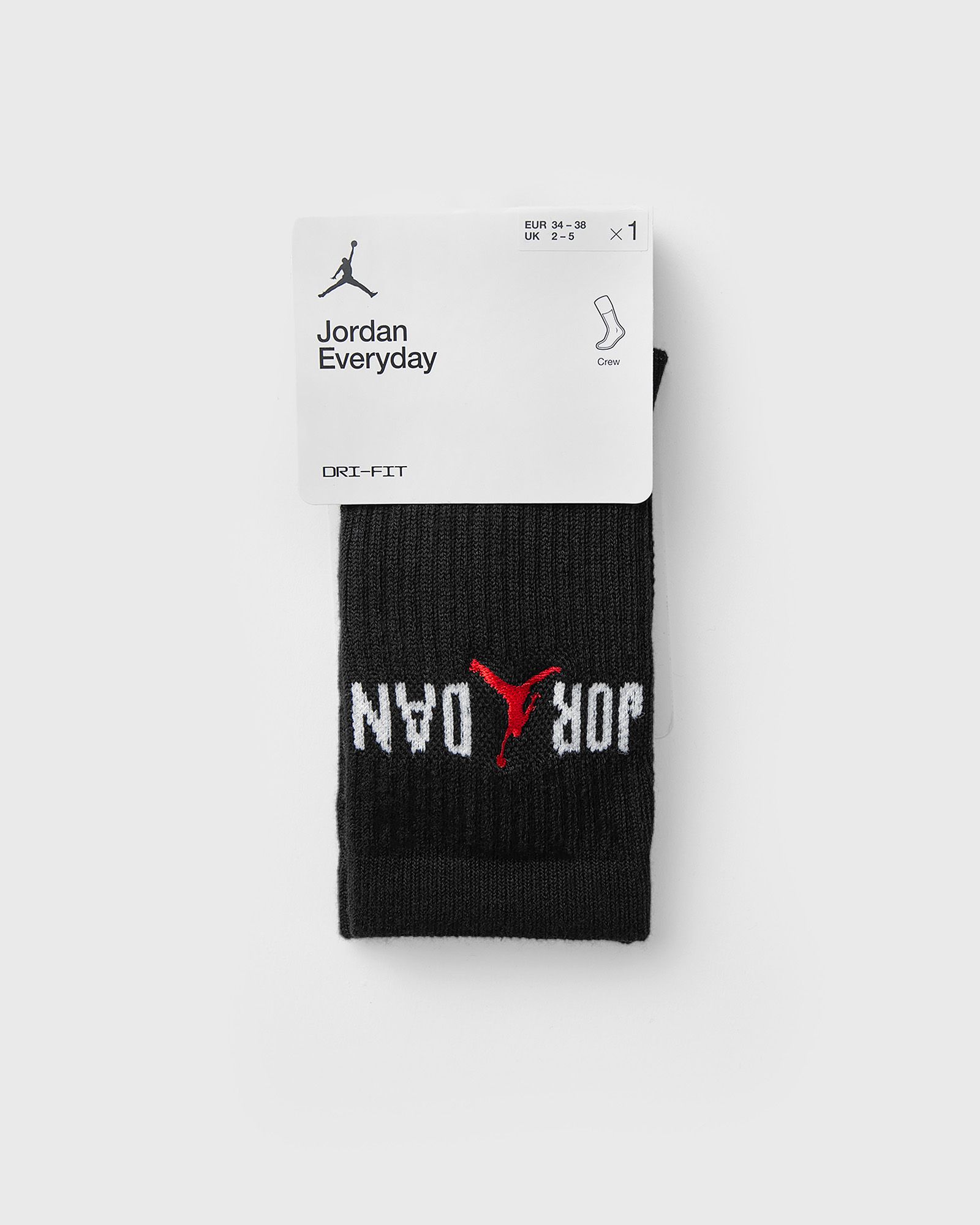 Jordan ED PLY CREW - 144 STR, black