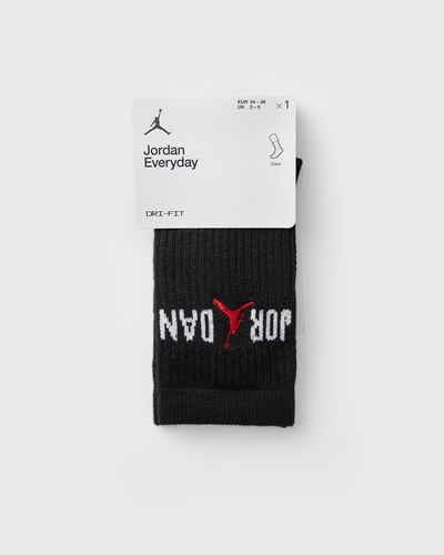 Jordan ED PLY CREW - 144 STR, black