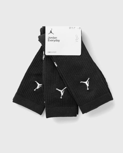 Jordan Everyday Crew Socks (3 pairs), black
