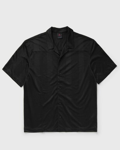 Jordan Festival Button-Down Top, black