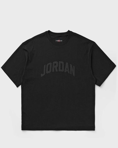 Jordan FLT ESS BOXY SS CREW, black
