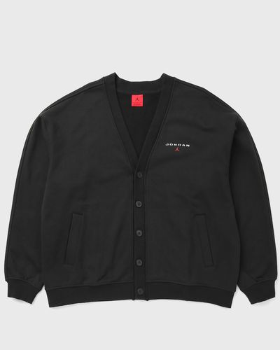 Jordan FLT FLC CARDIGAN LB, black